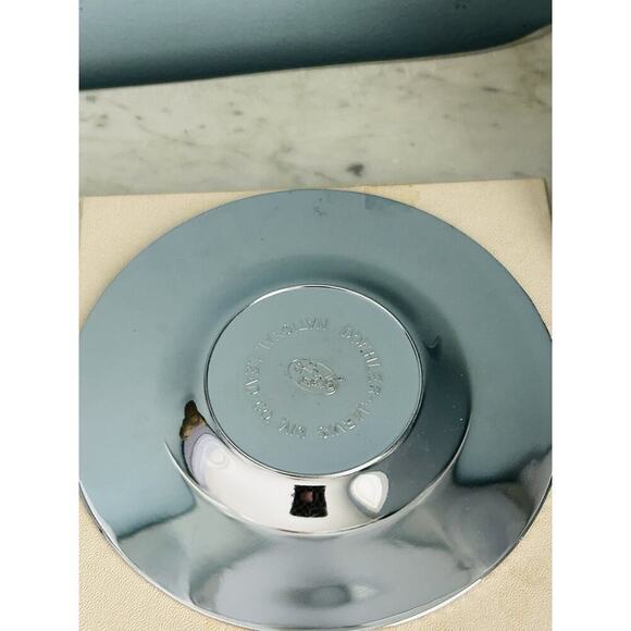 Vintage Doehler-Jarvis (2) Plate Division National Lead Chromeware Plates NIB - Picture 10 of 12